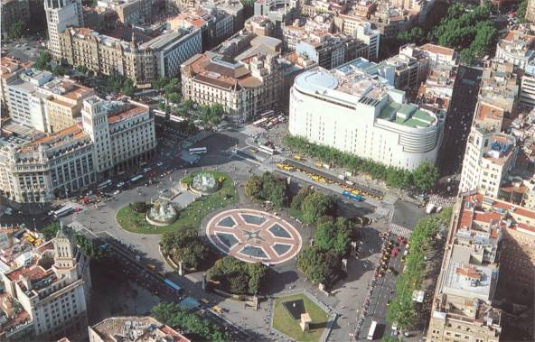 plaza de cataluña barcelona